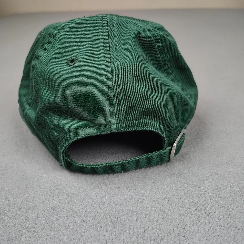 New Milwaukee Bucks Adidas Hat Green Adjustable Slouch Dad Baseball Cap NBA OSFM